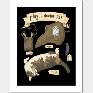 Plague doctor kit. history nerd Posters and Art